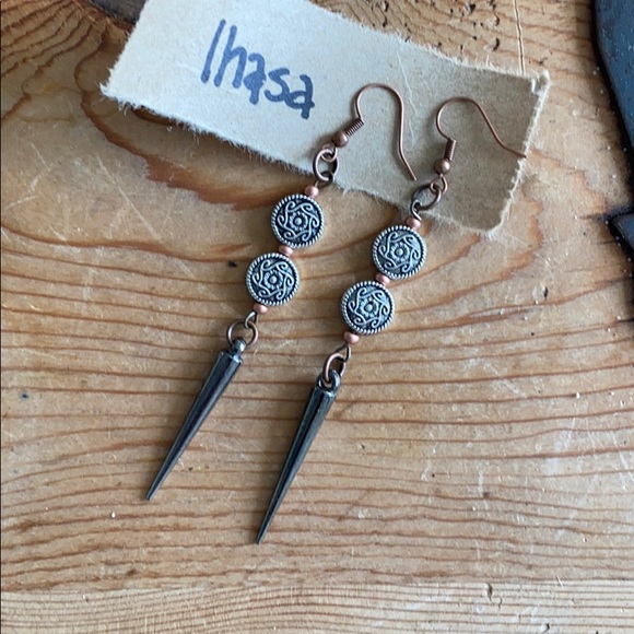 upcycled earrings FREE WITH A PURCHASE - Picture 10 of 13